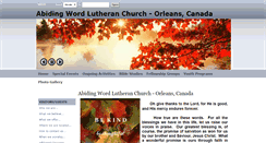 Desktop Screenshot of abidingword.ca
